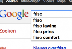 Google Freshness algoritme test: nieuws Prins Friso