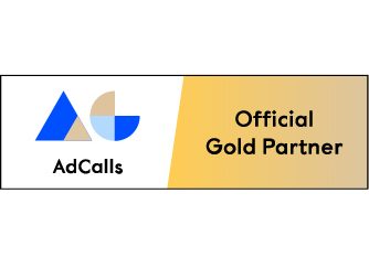 AdCalls - Partnerbadge (Official Gold Partner)
