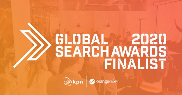 Finalist - Global Search Awards - OrangeValley en KPN
